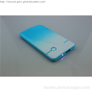 6000mah power bank with high quality polymer battery